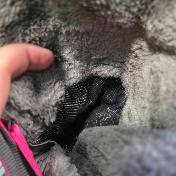 Columbia women's 6 Winter Snow Boots Waterproof Insulated Omni Pink Gray Granola - Picture 9 of 9